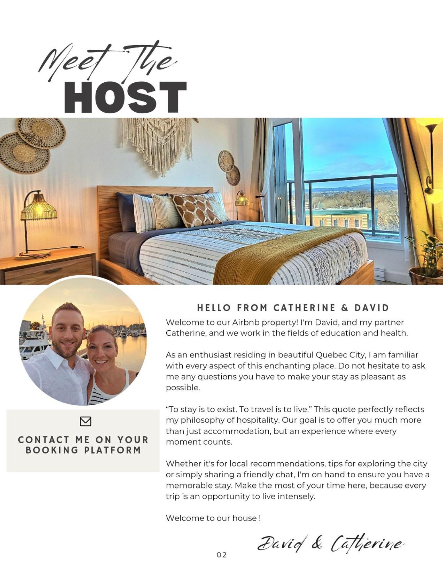 魁北克Penthouse With Free Indoor Parking Downtown公寓 外观 照片